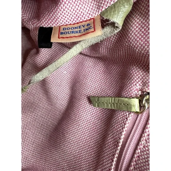 Vintage Dooney & Bourke Leather‎ Pistachio Green Hobo Shoulder Bag - Picture 8 of 9